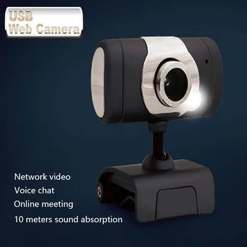 

USB 2.0 Web Cam 720P/1080P HD Camera Webcam with Mic Microphone for Computer PC Laptop Notebook Can Adjust The Angle