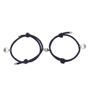 Dark-blue-couple-magnetic-bracelet