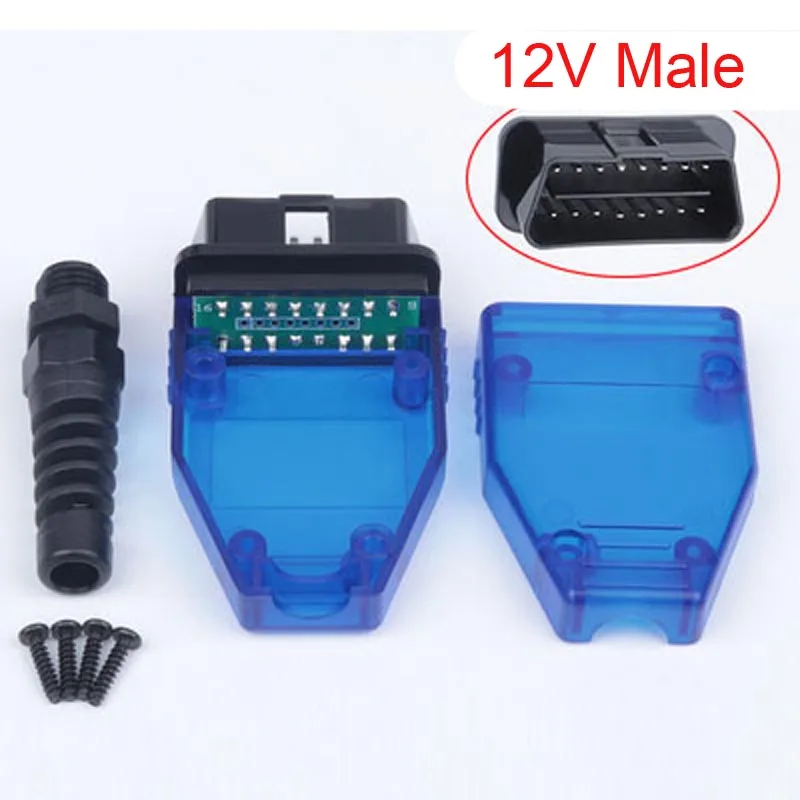 12V blue with PCB