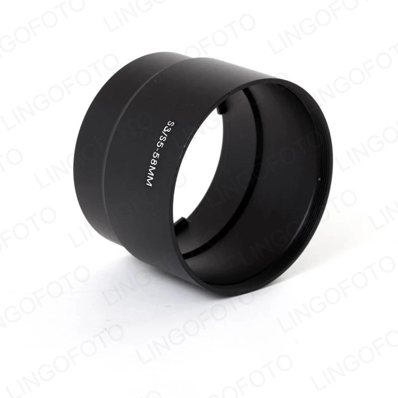 58mm Filter Adapter Tube Ring for Canon Powershot S3/S5
