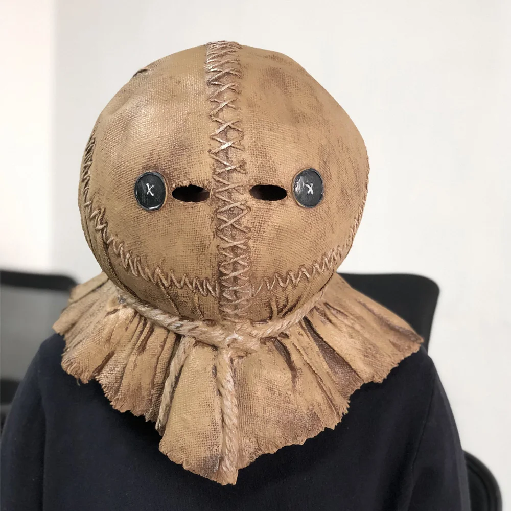 Trick 'r Treat 2 Сэм Маска Косплей ужас призрак латексные маски вечеринка Хэллоуин костюм реквизит