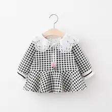 12, 10, красивое платье для маленьких девочек г. Новое поступление, весеннее платье принцессы с длинными рукавами для девочек платья для маленьких детей ростом от 73 до 110 см