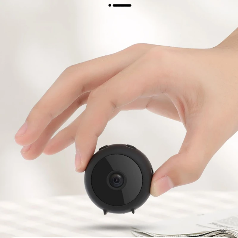 Wi-Fi PCVision безопасности микро-камера Интеллектуальное обнаружение движения видео маленькая домашняя Ночная 1080p беспроводные