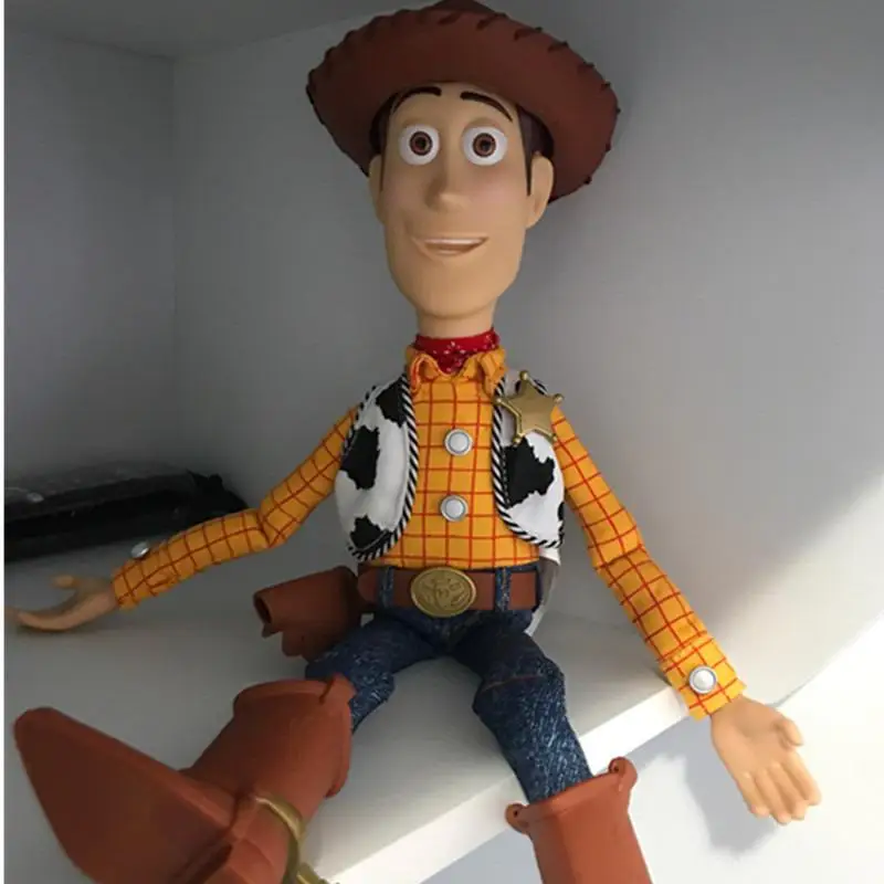 

Экшн-фигурка Disney HotToy история разговора Вуди Базз Джесси, Музыкальная фигурка, Коллекционная модель, светящиеся игрушки, детские подарки
