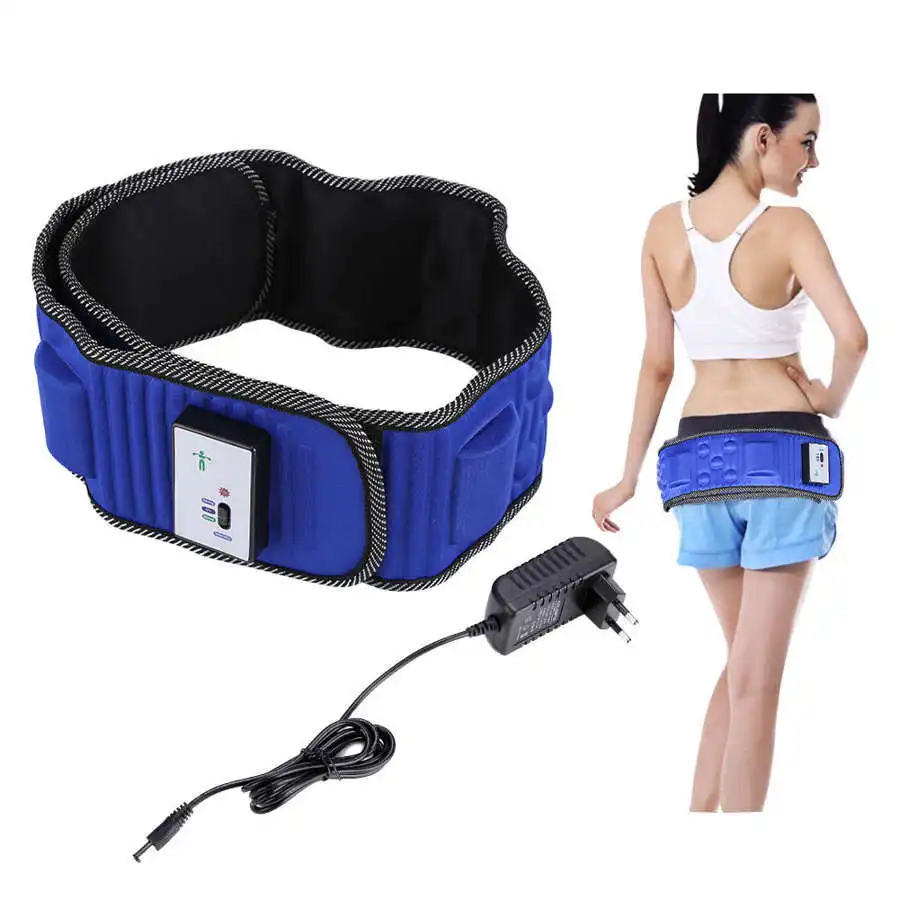 Reduce Fat Massage Belt Electric Vibrating Massager 5 Motors Slimming Belt Burning Fat Weight