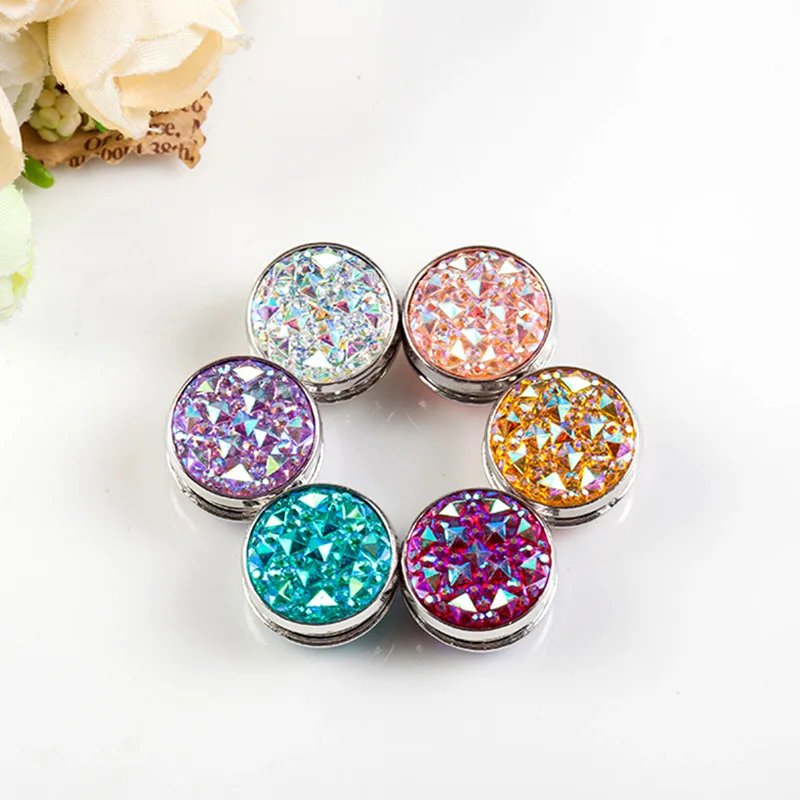 T7 Mix color 6pcs Новинка хиджаб шпильки оптом 30 шт. цветок кристалл мусульманские броши для хиджаба для женщин безопасность абайя химар серебряные булавки смешанный цвет - Окраска металла: T7 Mix color 6pcs