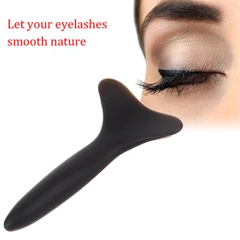 

Eyelash Curler Beauty Makeup Lash Separator Silicone Brush Comb Mascara Curl Beauty Makeup Cosmetic Tool 2 Colors