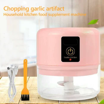 

Multifunction Durable Mini Electric Garlic Masher Vegetable Ginger Press Crusher Press Masher Kitchen Accessories