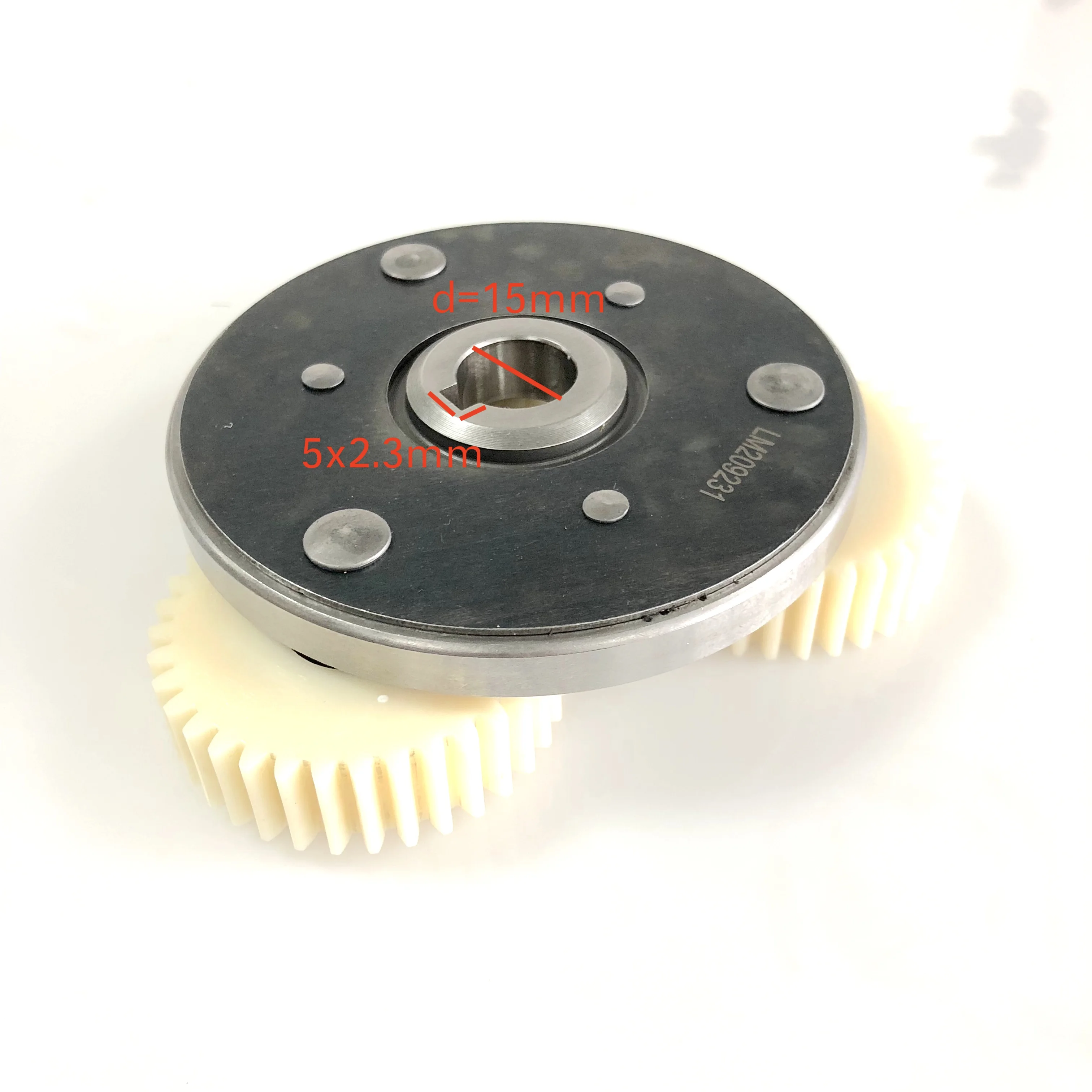 Clutch Assembly with Nylon Gear Set Spare Part Fat Bike Geared Hub Motor Replacement geared motor