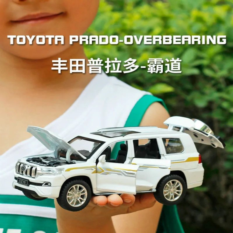 

Toy Suv Car Model Alloy Cars for Kids Sound Light Pull Back Die Casting Boy Gift Children Overbearing Automobiles Collection