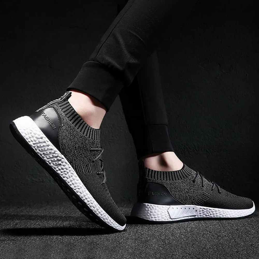 LASPERAL/Мужские дышащие кроссовки; нескользящая Мужская Вулканизированная обувь; Мужская обувь из сетчатого материала на шнуровке; износостойкая Повседневная обувь; Tenisb Masculino