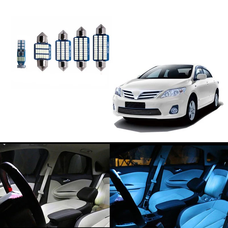 Kit Luces LED Interior Para Toyota Corolla (2007 - 2012