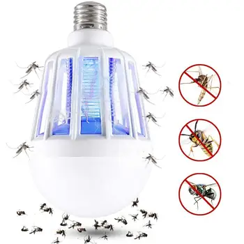 

Electronic Mosquito Killer Lamp 9W LED Light Bulbs Bulb Lighting Bedroom Home Anti-mosquito Lights S8I8