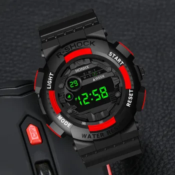 

Luxury Waterproof Watches Mens Digital Led Watch Date Sport Men Outdoor Electronic Watch Multifunctional Relogio Masculino