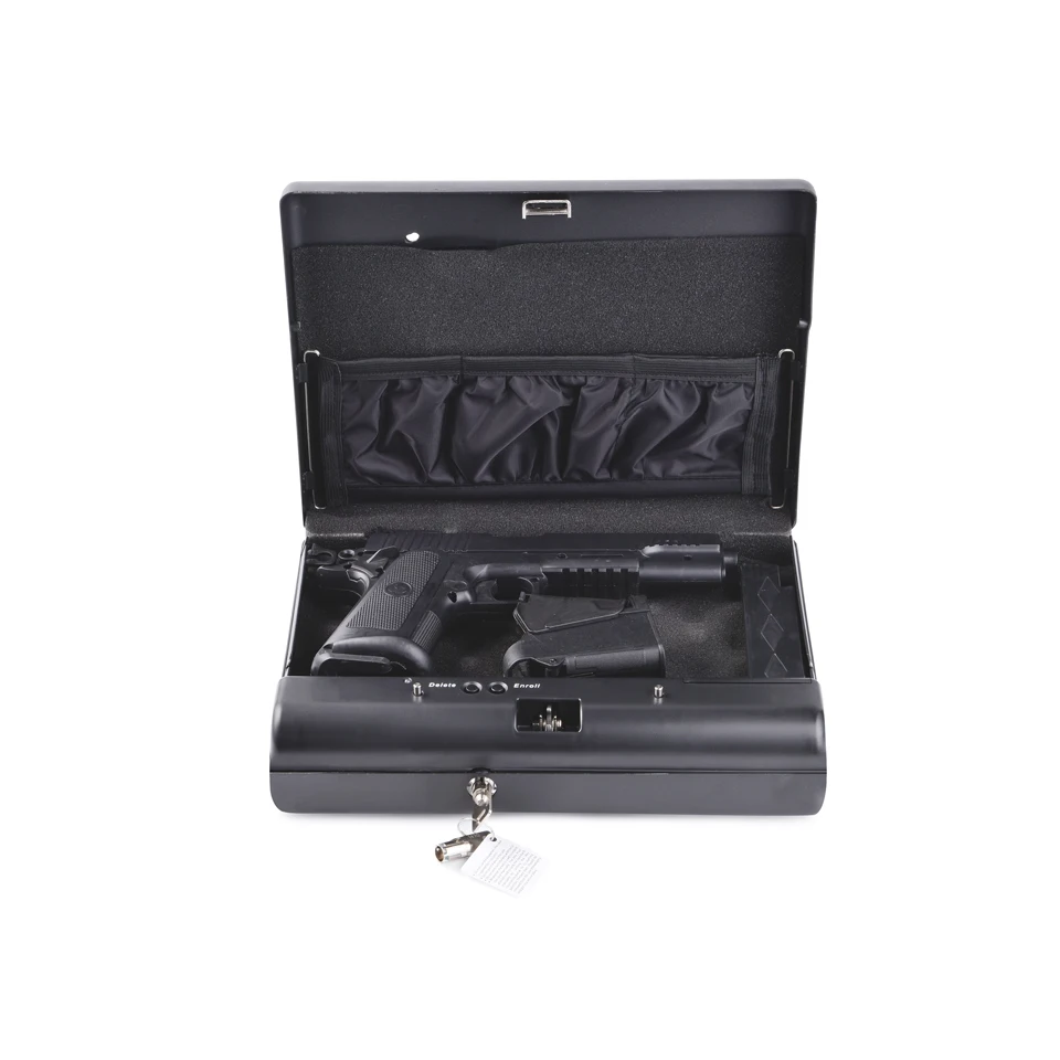 Сейф для оружия с отпечатком пальца царапин модуль распознавания отпечатков пальцев Пистолет Безопасный OS500SDT