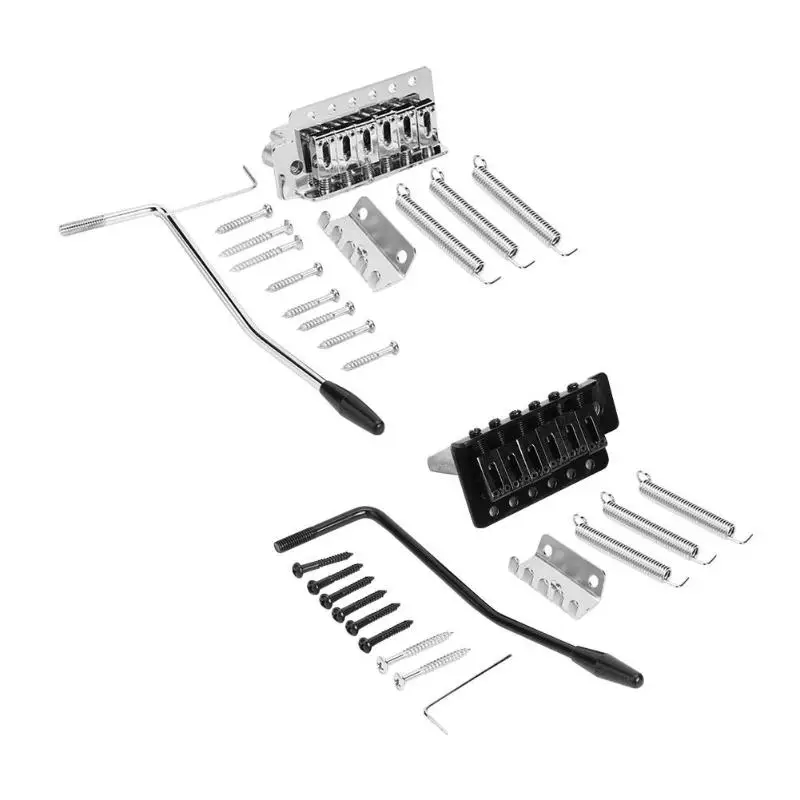 

Electric Guitar SQ ST Tremolo System Bridge Guitar Backhand Electric Guitar Left Hand Single Vibrato Bridge Replacement Parts