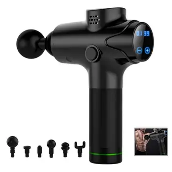 

6Pcs Massage Head Collection Replaceable Percussion Instrument Deep Massage Gun Puzzle Tip Set For Muscle Massager