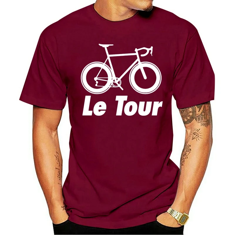 

new Le Tour Bike Silhouette 2020 De France NEW T-Shirt Racing Cycling Mens Unisex Classic custom design Tee Shirt
