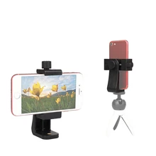 360 graus de rotação do suporte do telefone móvel, horizontal e vertical tiro ajustável e-dado forma clipe