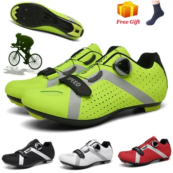 

Speed zapatillas ciclismo MTB Cycling Shoes Men Professional Road Bicycle Shoes Ultralight Breathable Self-locking Bike Sneakers