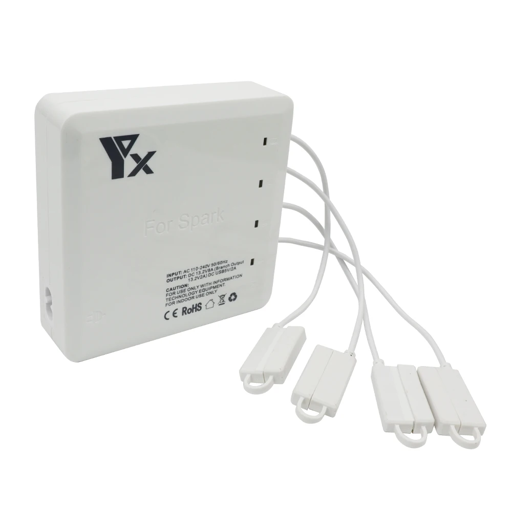 6-IN-1-Smart-Charger-for-DJI-Spark-Flight-Battery-Charging-Hub-Fast-Smart-Battery-Charge (2)