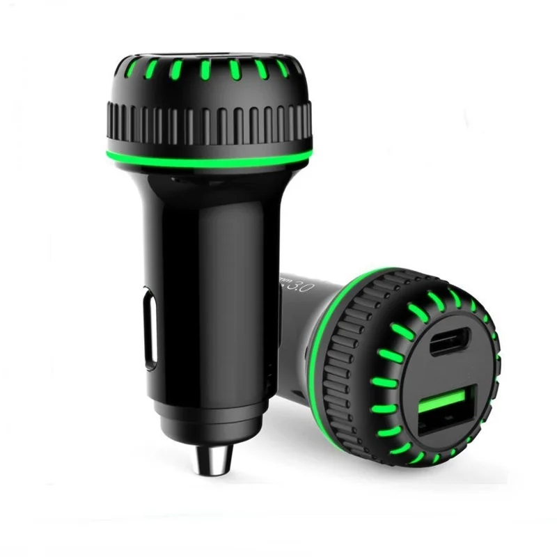 Tongdaytech 45 Вт Usb Автомобильное зарядное устройство Быстрая зарядка QC 3,0 Мобильный телефон PD порт зарядное устройство быстрое автомобильное зарядное устройство для iPhone Xiaomi смартфон