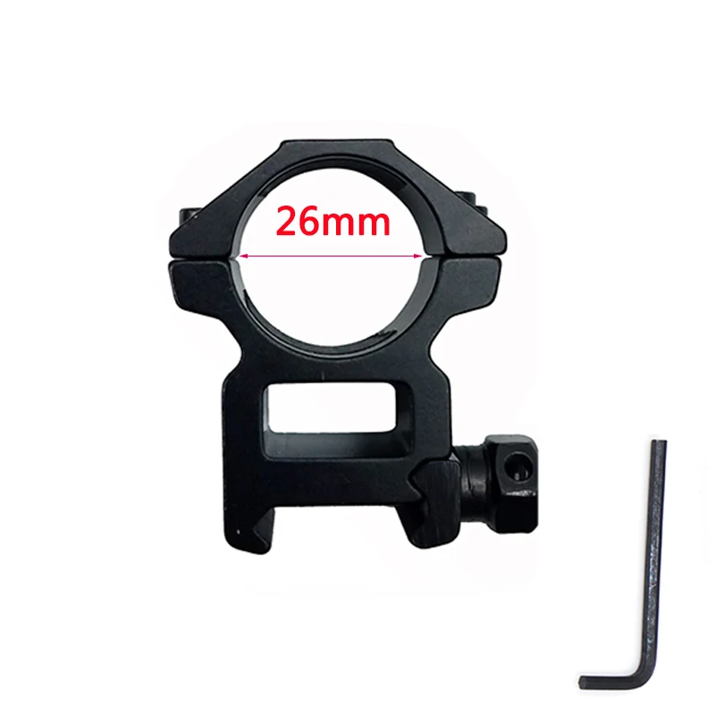 

Tactical Barrel Ring Scope Sighting Telescope Clamp Gun Mount for 501B C8 Hunting Flashlight Torch Laser Sight Holder