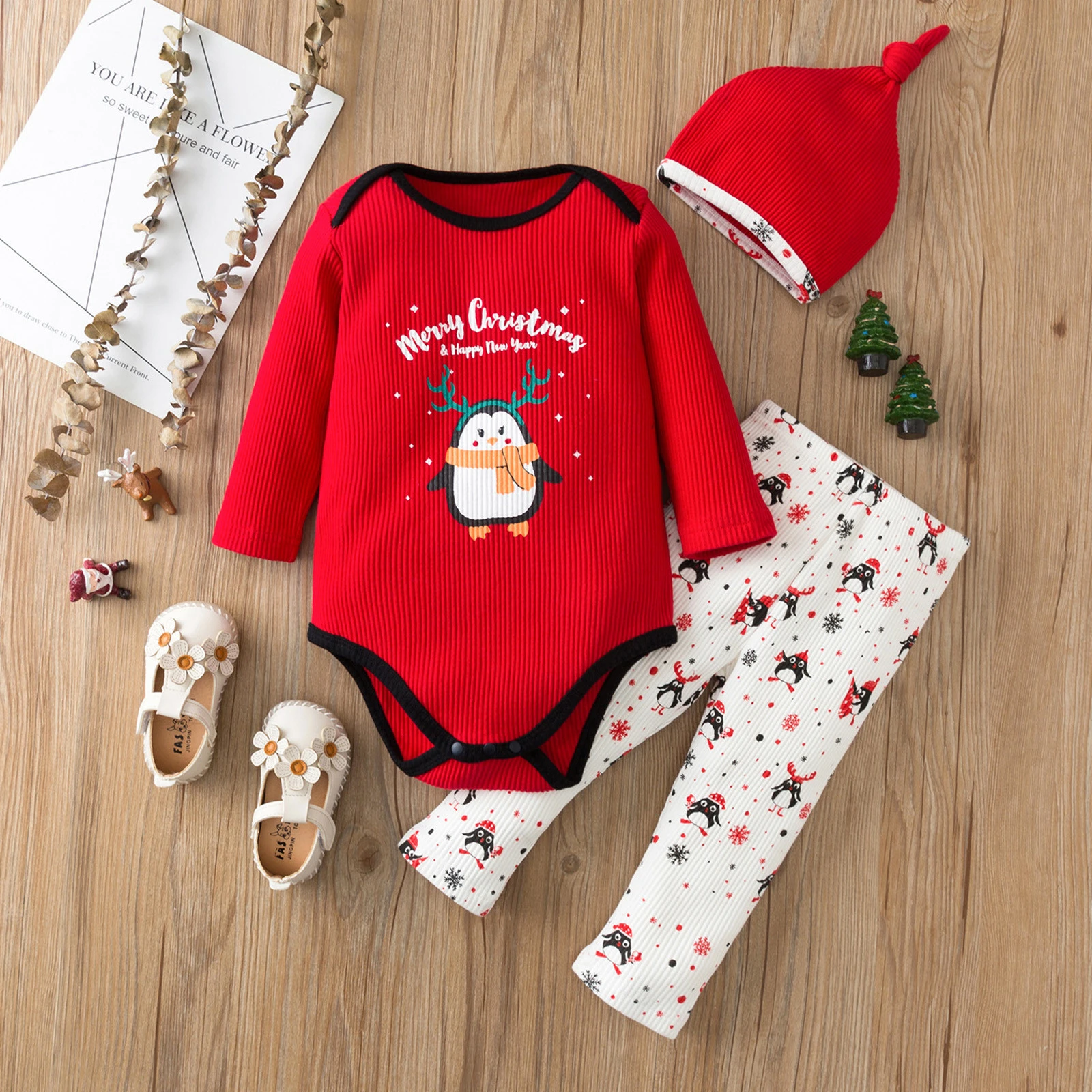 newborn baby christmas clothes