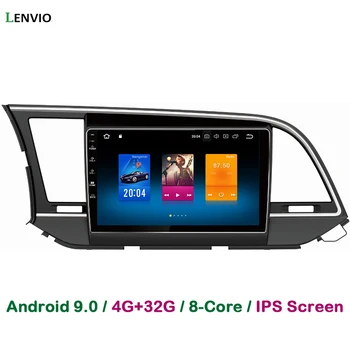 

Lenvio 4G RAM 32G ROM Octa Core Android 9.0 CAR DVD GPS Navigation Player For Hyundai Elantra 2016 Radio mirror link WIFI BT IPS