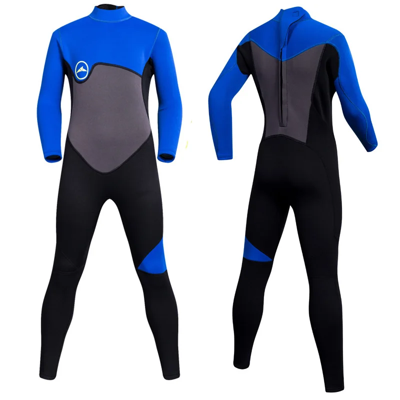 1059B-back zip 2 мм Детский Гидрокостюм для серфинга, Сноркелинга, плавания, Молодежные Гидрокостюмы из неопрена для девочек и мальчиков, весенние купальники - Цвет: 1059B-back zip