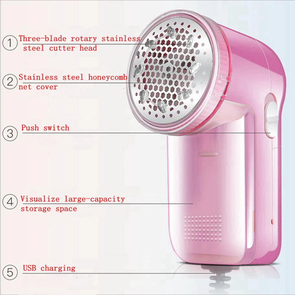 Electric Lint Remover Hair Ball Trimmer Clothes Fuzz Shaver Pellet Trimmer Machine Fabric Shaver Removes For Clothes Spools