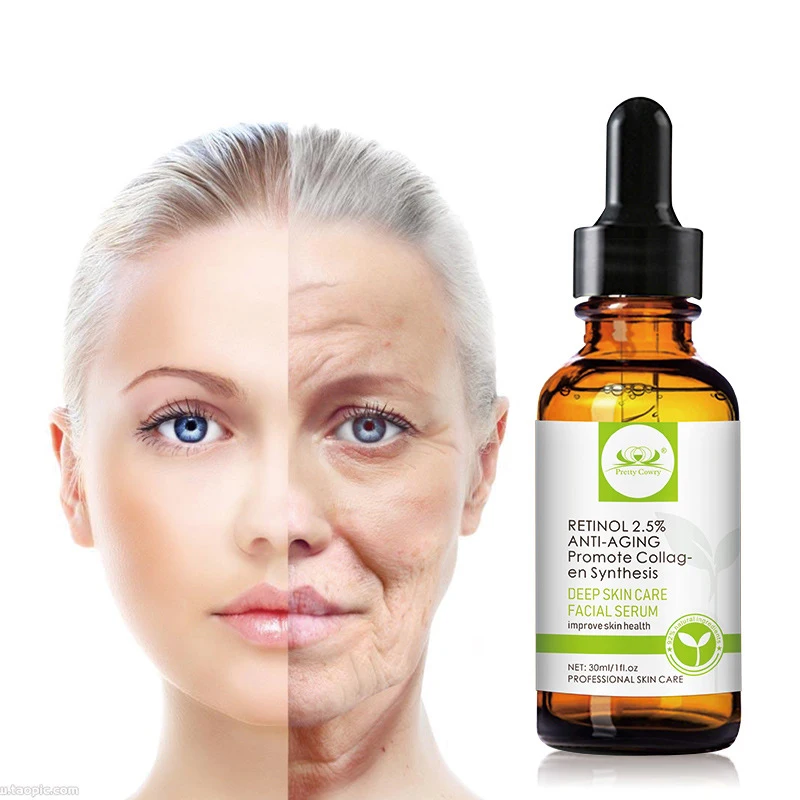 30ml 1pcs Hyaluronic Acid, Retinol Vitamin C Cream Liquid Moisture Replenishment Brightens The