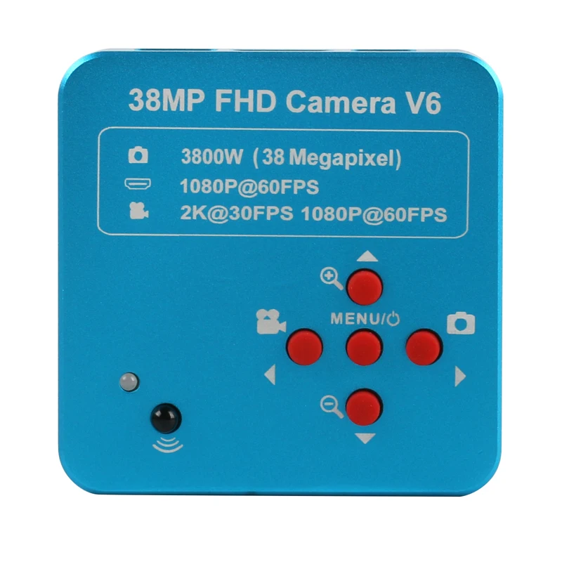 HD HDMI USB промышленный электронный цифровой лабораторный биологический стерео микроскоп камера для телефона процессор печатная плата ремонт 2K 38MP