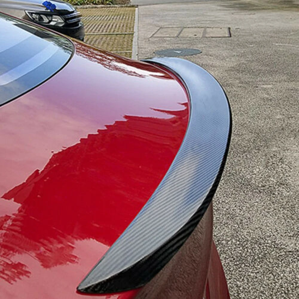 Для Tesla модель 3- автомобильное украшение в виде хвостового крыла автомобильный Стайлинг Авто карбоновое крыло задний спойлер Крылья багажника