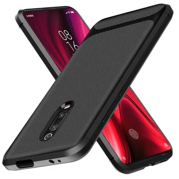 

30pcs/lot Anti-Shock Flexible Case For Xiaomi Mi 9T Pro Ultra Thin Carbon Fiber TPU Cover For Xiaomi Redmi K20 Pro
