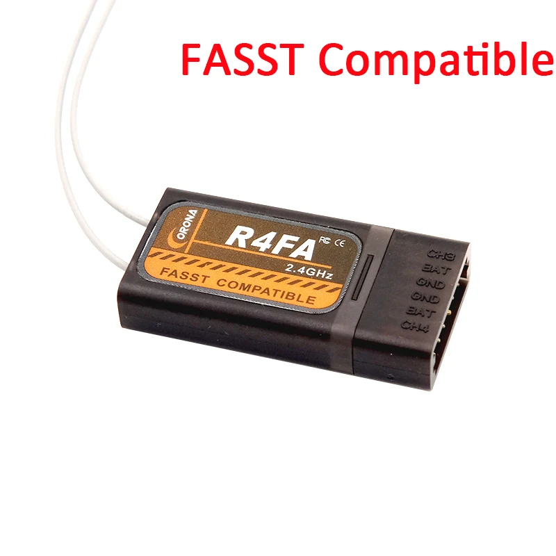 Corona-R4FA-4CH-2-4Ghz-FUTABA-Fasst-Compatible-Receiver