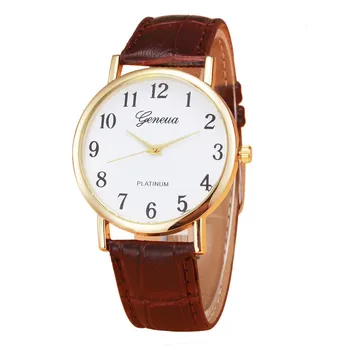 

Leather Band Analog Alloy Quartz Wrist Watch womens high quality watch relojes mujer часы женские 2020 gift