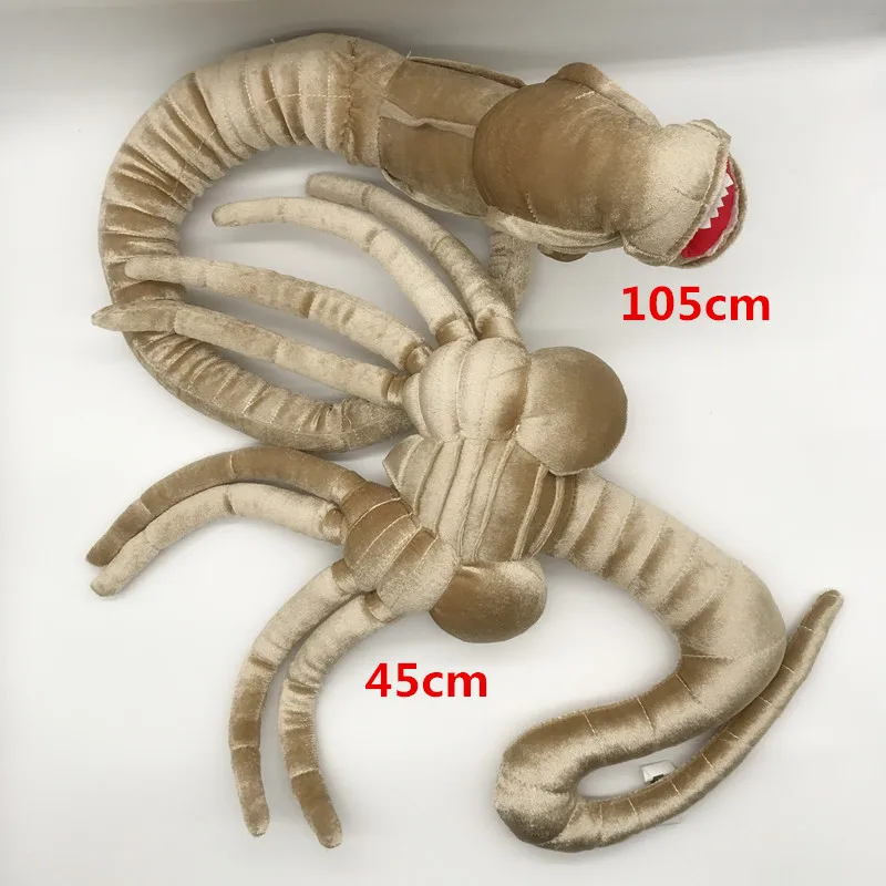 

New Film and Television Periphery The Predator Facehugger Broken Chest Prop Accessories Plush Toy Alien Vs. Predator Pillow Doll