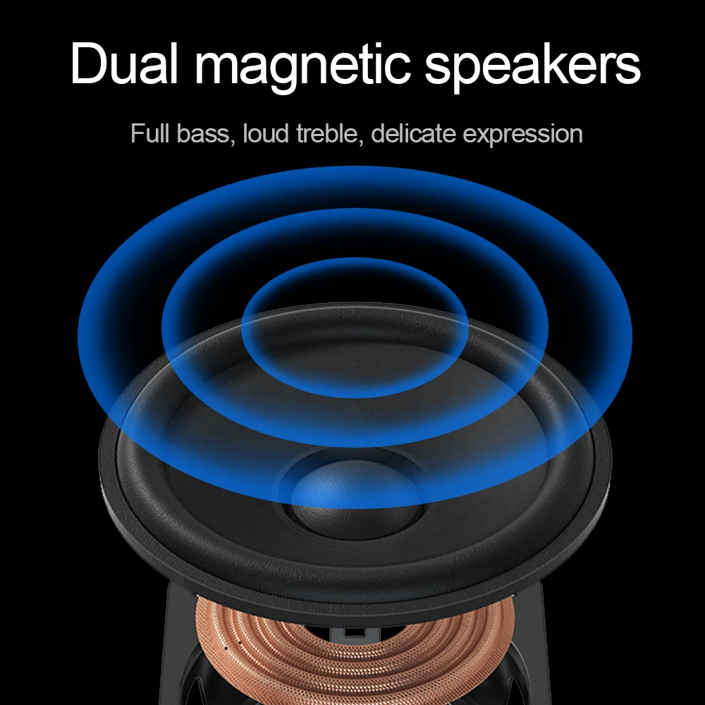 Redragon aux 3.5mm stereo surround music smart RGB