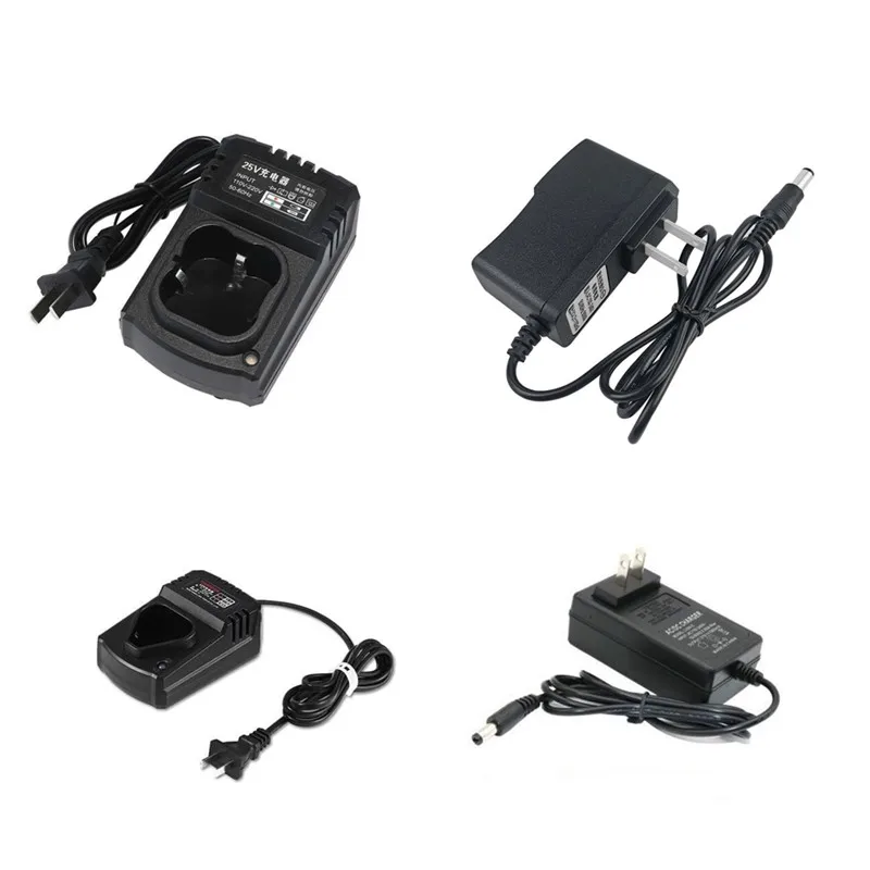 

Xltown12/16.8/21/25v Lithium Battery Charger Cordless Electric Drill Mini Electric Screwdriver Charger electric drill adapter