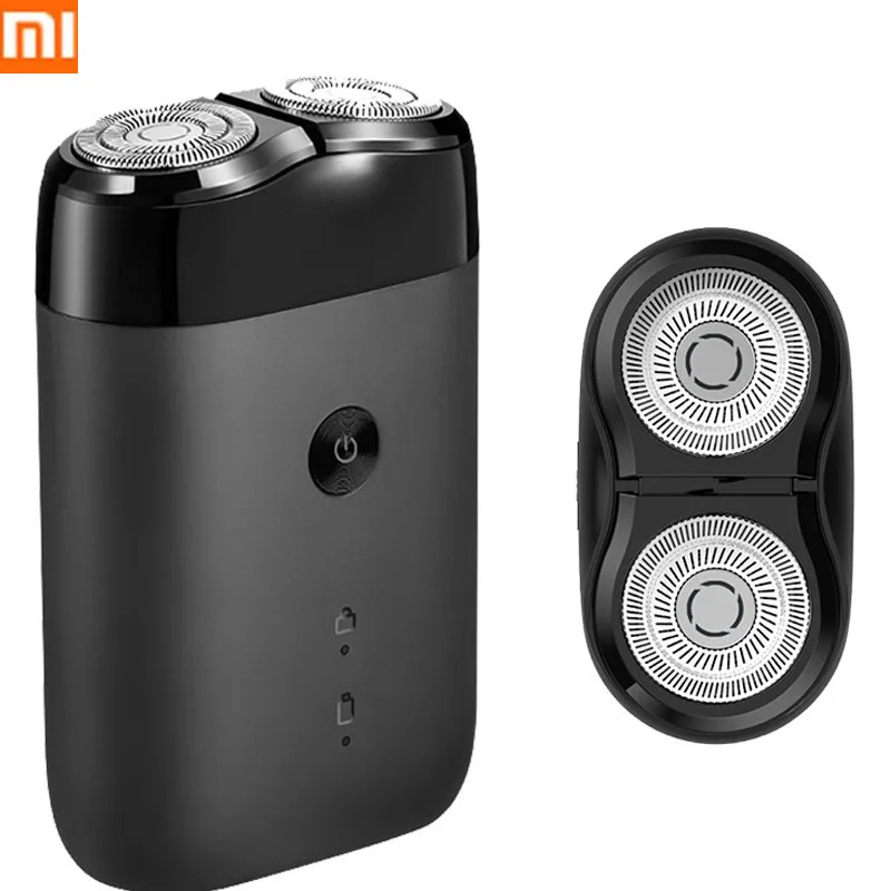 Xiaomi Electric Shaver Shaver Rotating Double Head Full Body Washing