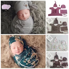 Best Price Stretch Wraps Newborn Headband Photography Props Infant Baby Boy Girl Photo Shoot Studio Posing Hat+Wrap Sets foto Accessories Best Price Stretch Wraps Newborn Headband Photography Props Infant Baby Boy Girl Photo Shoot Studio Posing Hat+Wrap Sets foto Accessories