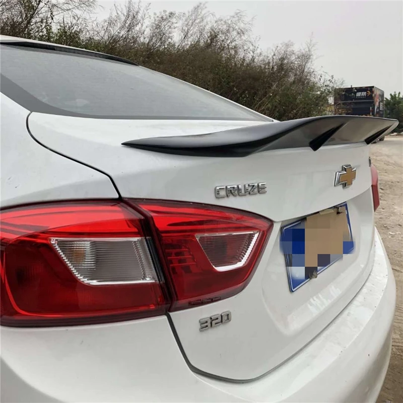 Для Cruze задний спойлер из углеродного волокна/FRP праймер задний диффузор Бампер протектор кузова Комплект бампер задний спойлер