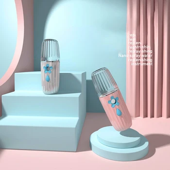 

30ML Mini Nano Facial Sprayer USB Nebulizer Face Steamer Humidifier Hydrating Anti-aging Wrinkle Women Beauty Skin Care Tools