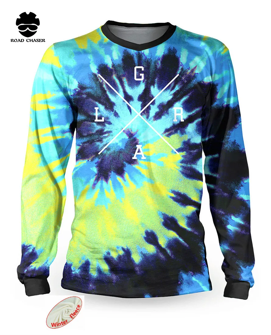 Men Motocross MX Jersey Mountain Bike DH Clothes Bicycle Cycling MTB BMX Motorcycle Cross Country Shirts | Спорт и развлечения