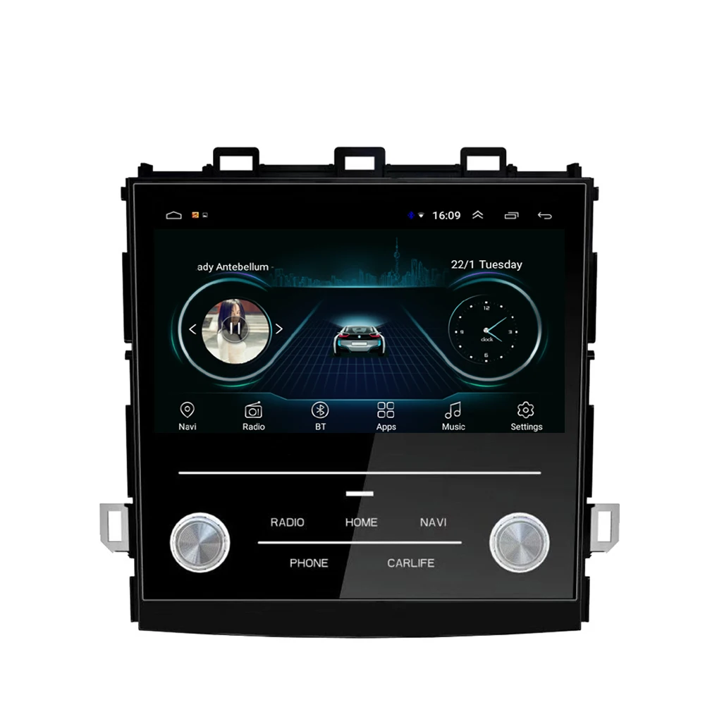 Автомобильный радиоприемник с gps встроенный WiFi мультимедийный проигрыватель mp3 mp4 музыкальный плеер мультисенсорный экран для Subaru XV 9 дюймов Android 8,1