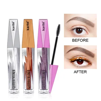 

Shimmer Mascara Long-lasting Waterproof Smudge-proof Brighten Glitter Mascara Eye-makeup P6