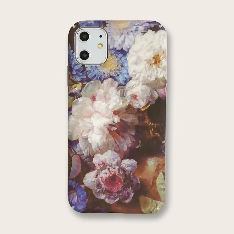 

Creative hard shell water sticker flower mobile phone protective case for iphone6 / 7 / X TPU all-inclusive mobile phone case