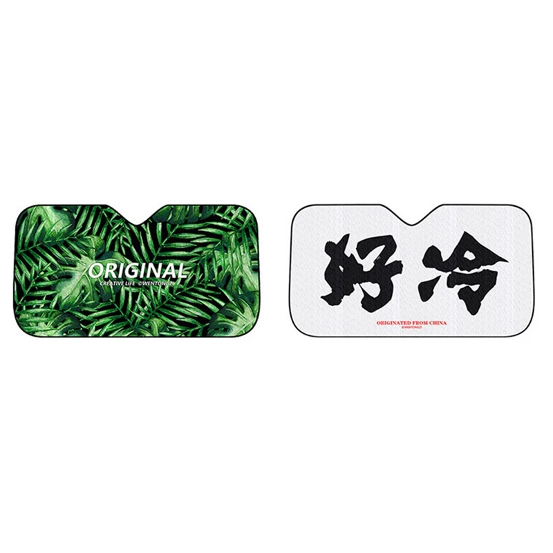 Cartoon windshield folding sun shade Block sunshade cover Front window foil Solar UV protect