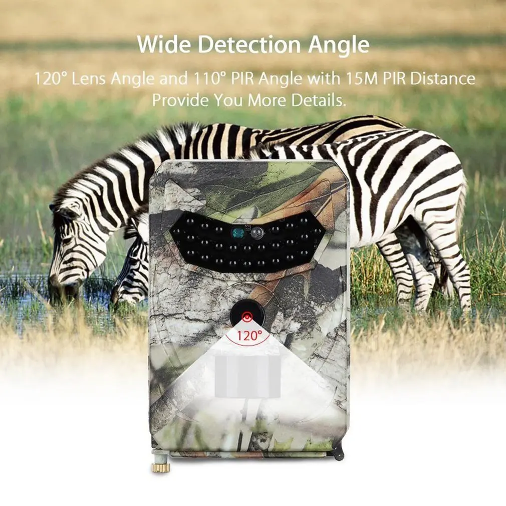 PR200/PR100 Trail camera 12MP 940nm охотничья камера IP56 Водонепроницаемая Дикая камера ночного видения фото ловушки Скаут